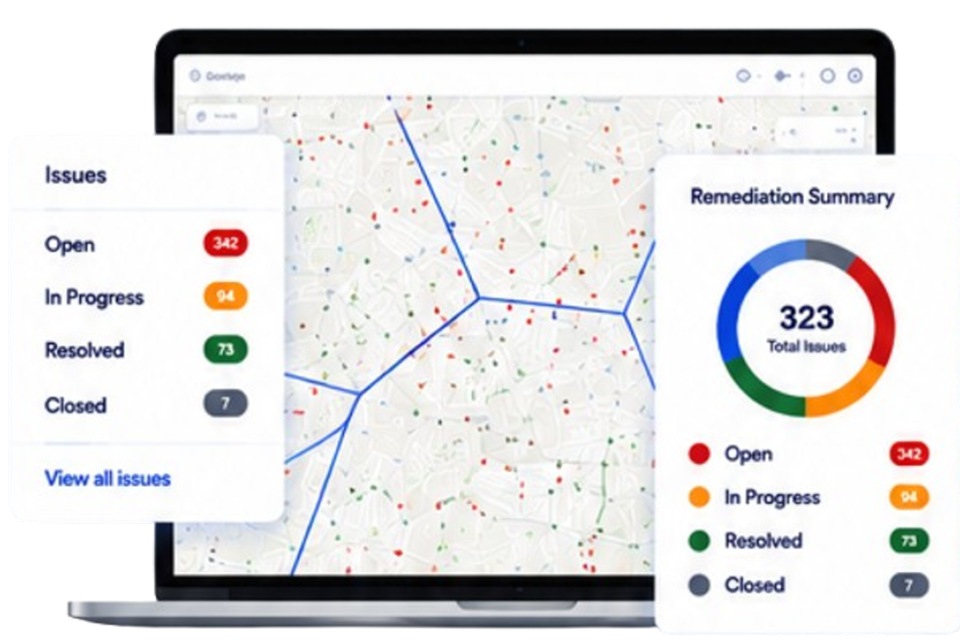 NG911 dashboard preview